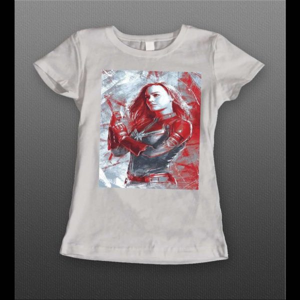 AVENGERS ENDGAME CAPTAIN PAINTING SHIRT