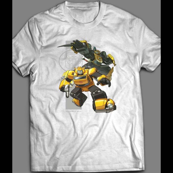 1980s CARTOON TF ROBOTS AUTOBOT BUMBLE BEE SHIRT