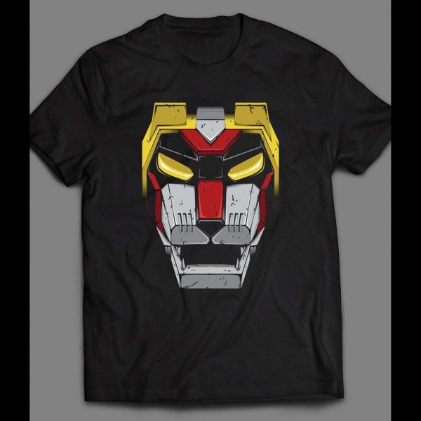 1980s CARTOON COMBINER ROBOTBLACK LION SHIRT