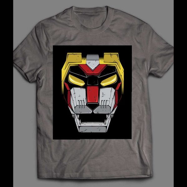 1980s CARTOON COMBINER ROBOTBLACK LION SHIRT