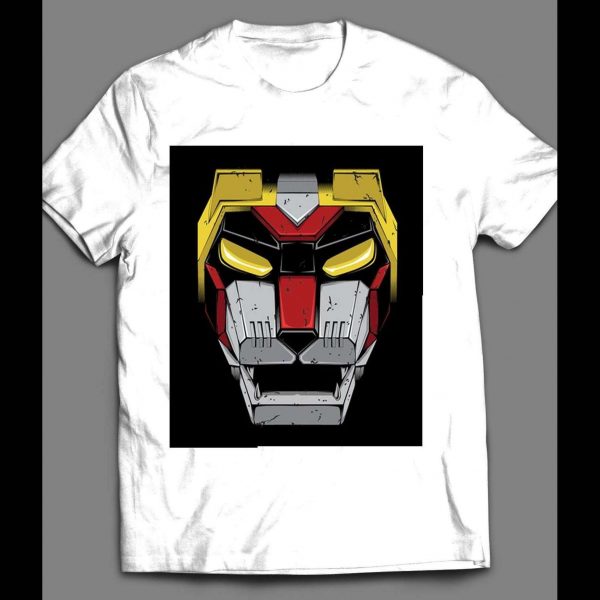 1980s CARTOON COMBINER ROBOTBLACK LION SHIRT