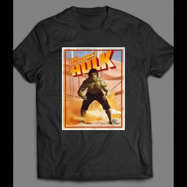 1980 INCREDIBLE HULK TV SERIES SHIRT
