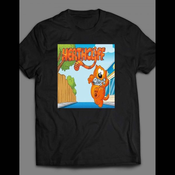 80s CARTOON HEATHCLIFF THE CAT SHIRT