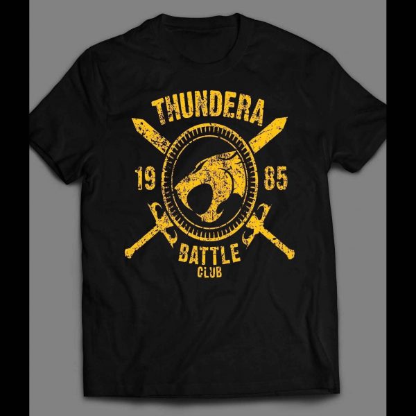 80s CARTOON THE THUNDERCAT'S THUNDERA BATTLE CLUB SHIRT