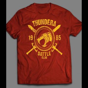 80s CARTOON THE THUNDERCAT'S THUNDERA BATTLE CLUB SHIRT