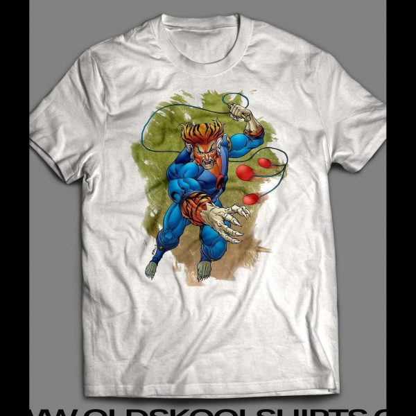 80s CARTOON THE THUNDERCAT'S TIGRA CUSTOM ART SHIRT