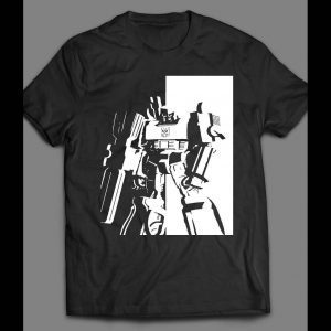 80s CARTOON TF ROBOTS DECEPTICON, MEGATRON SCARFACE STYLE SHIRT