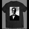 ABE LINCOLN SKULL SCARY SHIRT
