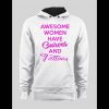 AWESOME WOMEN HAVE CURVES AND TATTOOS PULL OVER HOODIE