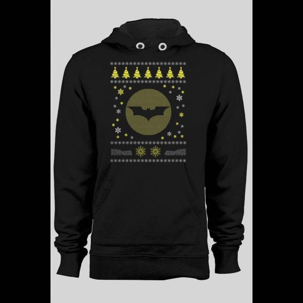 BATMAN LOGO CHRISTMAS UGLY SWEATSHIRT HOODIE