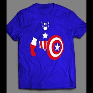 CAPTAIN AMERICA CUSTOM ART MEN SHIRT