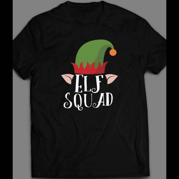 CHRISTMAS ELF SQUAD HOLIDAY SHIRT