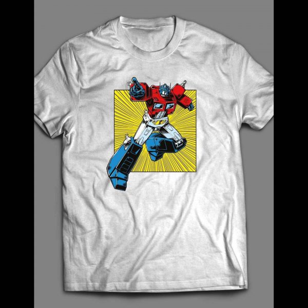 CLASSIC G1 TRANSFORMER'S LEADER OPTIMUSSHIRT