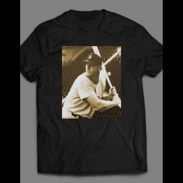 CLASSIC VINTAGE BASEBALL THE MICK BATTING SHIRT