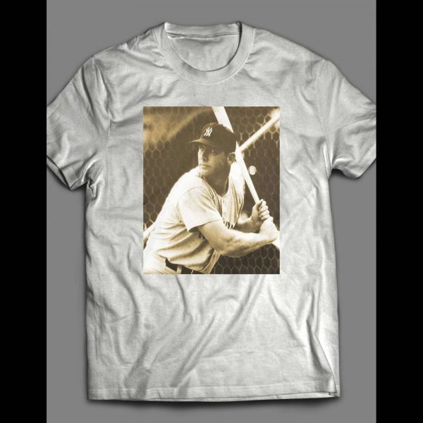 CLASSIC VINTAGE BASEBALL THE MICK BATTING SHIRT