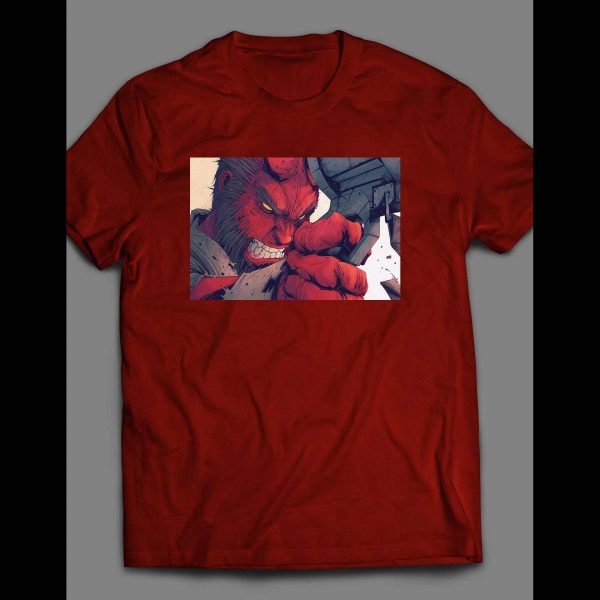 COMIC BOOK ART HELLBOY SHIRT