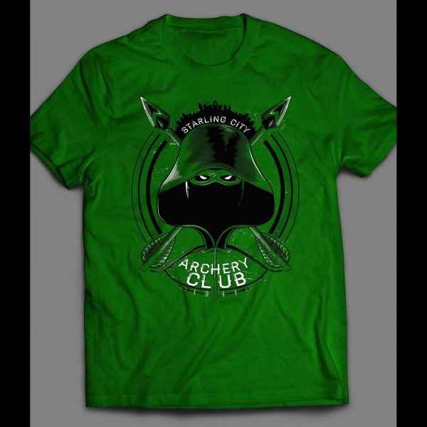 GREEN ARROW CW NETWORK SERIES STARLING CITY ARCHER SHIRT
