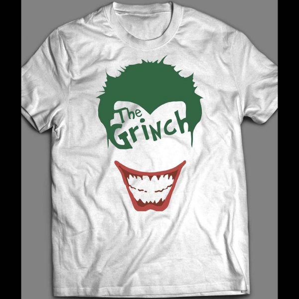 JOKER GREEN GROUCH CARTOON PARODY SHIRT