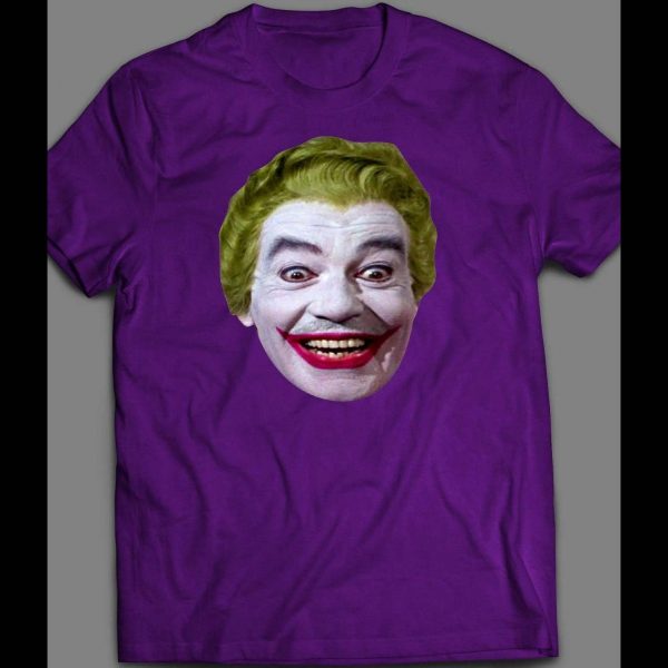 DC'S OLDSKOOL 1960s CAESAR ROMERO'S JOKER SHIRT