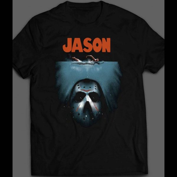 FRIDAY THE 13TH'S "JASON" JAWS PARODY HALLOWEEN SHIRT