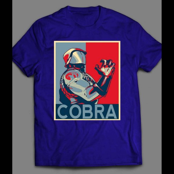 G.I. JOE'S COBRA COMMANDER POP ART VINTAGE CARTOON SHIRT