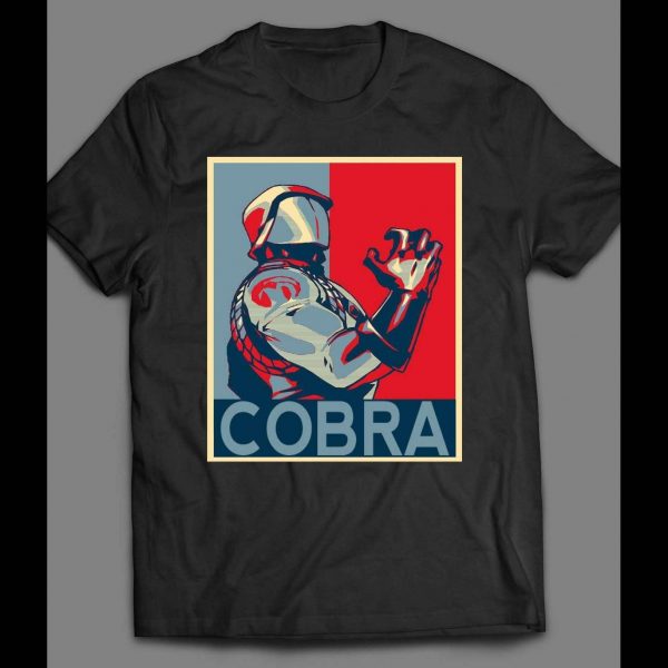 G.I. JOE'S COBRA COMMANDER POP ART VINTAGE CARTOON SHIRT