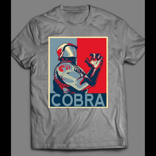 G.I. JOE'S COBRA COMMANDER POP ART VINTAGE CARTOON SHIRT