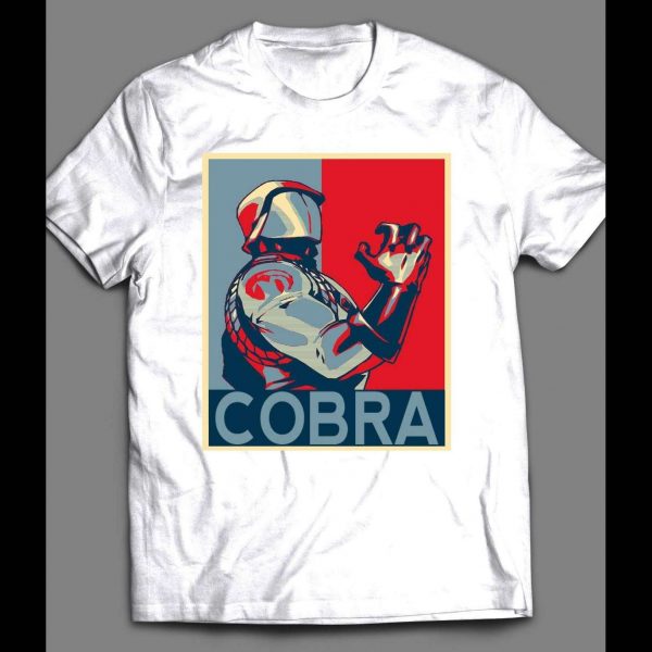G.I. JOE'S COBRA COMMANDER POP ART VINTAGE CARTOON SHIRT