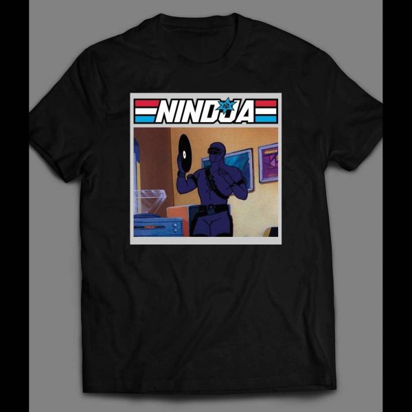 G.I. JOE'S DJ SNAKE EYES VINTAGE CARTOON SHIRT