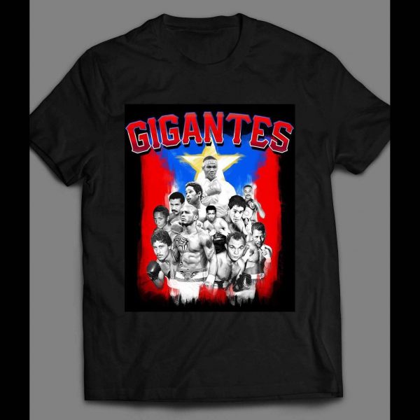 GIGANTES, PUERTO RICAN BOXING LEGENDS SHIRT