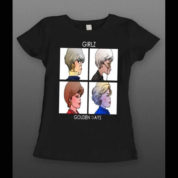 GOLDEN GIRLS / THE GORILLAZ MASH UP SHIRT