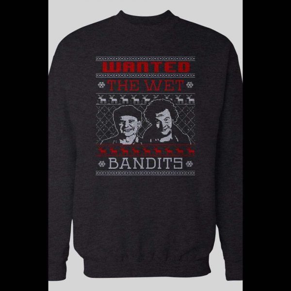 HOME ALONE THE WET BANDITS UGLY CHRISTMAS SWEATSHIRT