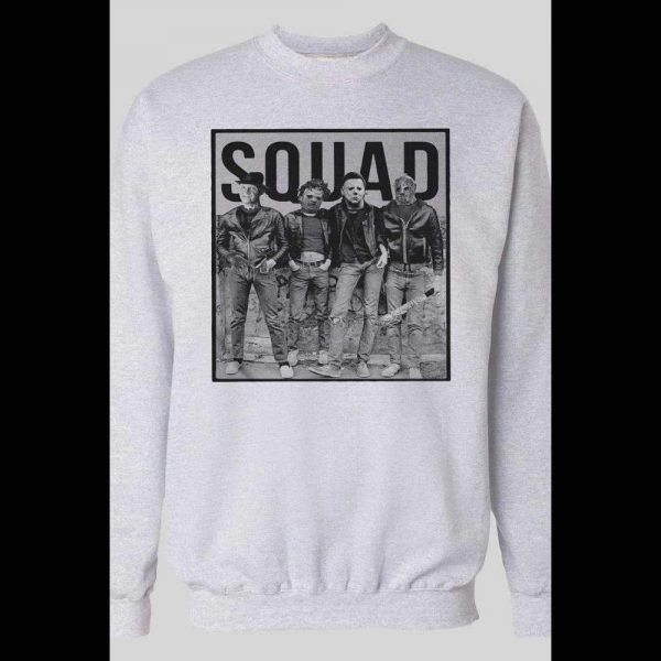 HORROR MOVIE KILLER SQUAD PULL OVER SWEATSHIRT