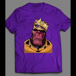 INFINITY WAR VILLAIN, THANOS THE KING SHIRT