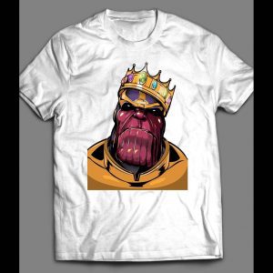 INFINITY WAR VILLAIN, THANOS THE KING SHIRT
