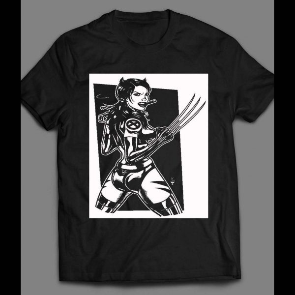 LADY WOLVERINE POP ART SHIRT
