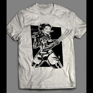 LADY WOLVERINE POP ART SHIRT