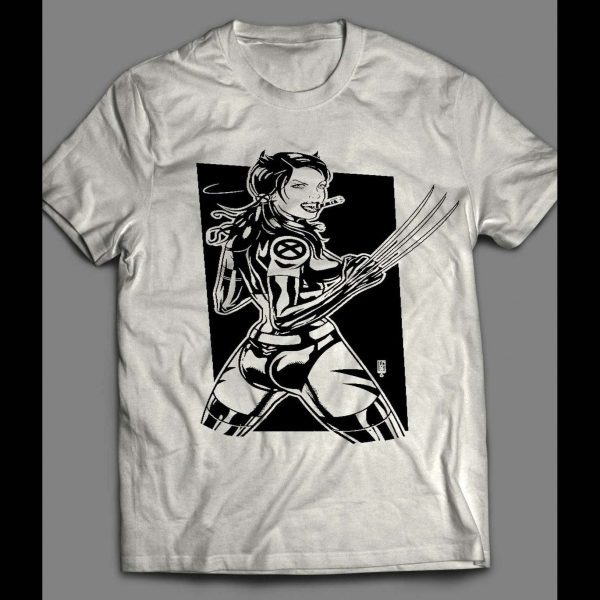 LADY WOLVERINE POP ART SHIRT