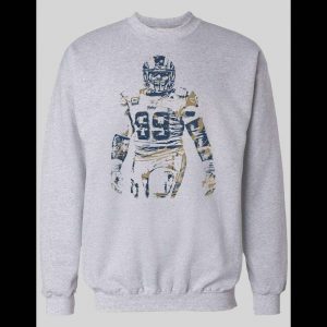 LOS ANGELES RAM'S AD  SPLASH ART WINTER HOODIE/ SWEATSHIRT