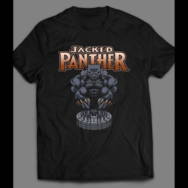 BLACK PANTHER "JACKED PANTHER "GYM SHIRT