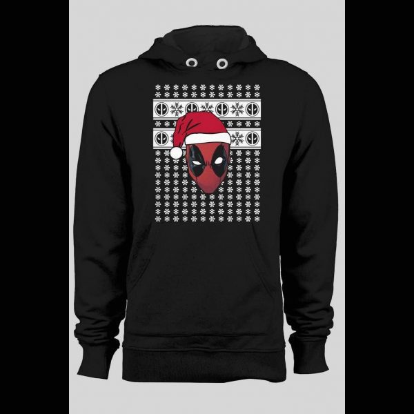 DEADPOOL SANTA CHRISTMAS UGLY SWEATSHIRT HOODIE
