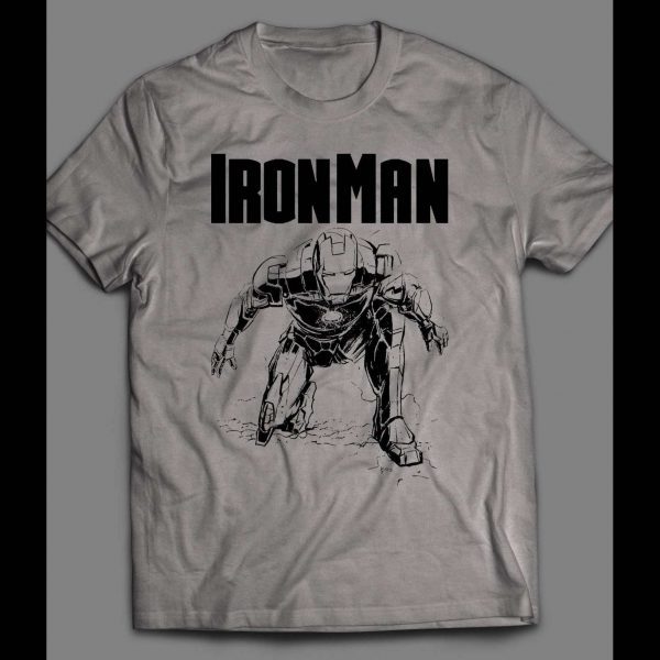 IRON MAN CUSTOM ART SHIRT