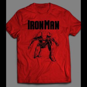 IRON MAN CUSTOM ART SHIRT