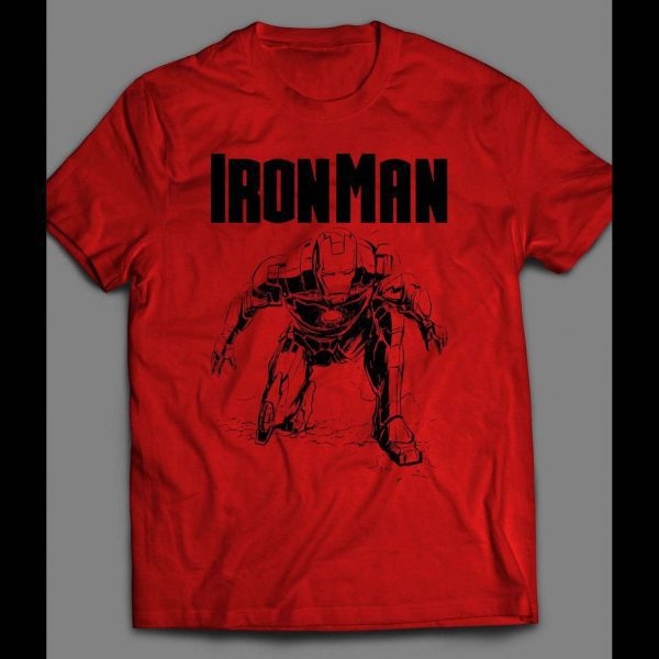 IRON MAN CUSTOM ART SHIRT