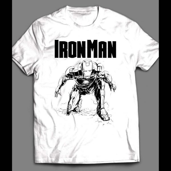 IRON MAN CUSTOM ART SHIRT