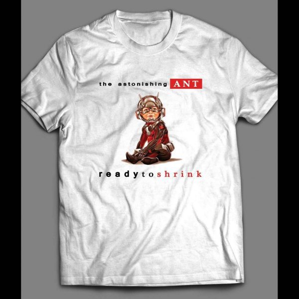 THE ASTONISHING ANT MAN NOTORIOUS BIG ALBUM COVER PARODY SHIRT
