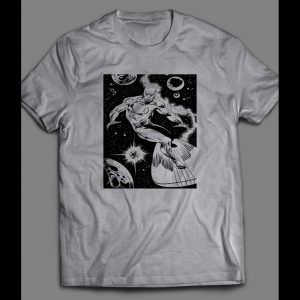 THE SILVER SURFER COMIC BOOK ART SHIRT