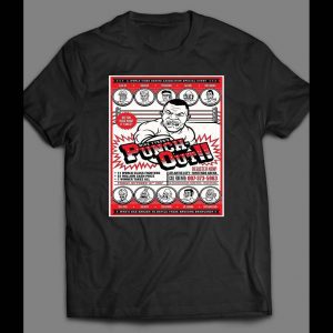 MIKE TYSON'S PUNCH OUT CHARACTERS FIGHT POSTER SHIRT