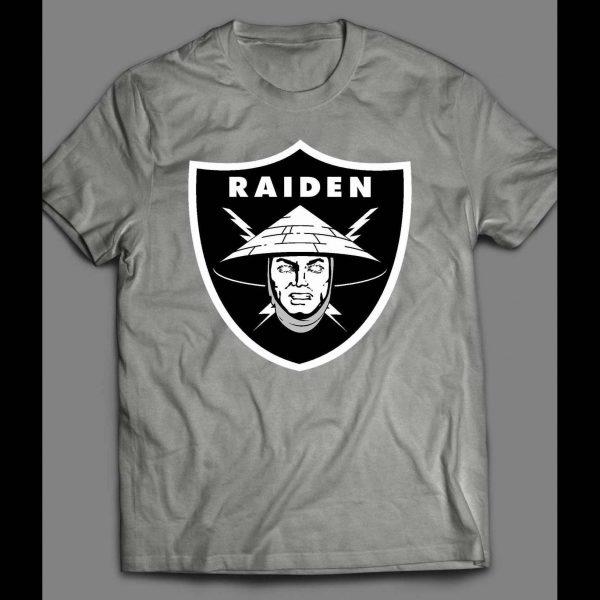 MORTAL KOMBAT'S RAIDEN SHIELD LOGO SHIRT