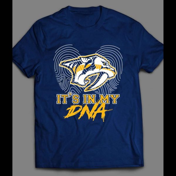 NASHVILLE PREDATORS IT'S IN MY DNA SHIRT